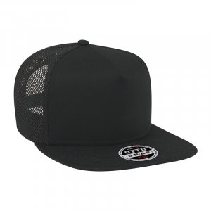 Superior Cotton/Poly Mesh Flat Cap