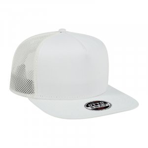 Superior Cotton/Poly Mesh Flat Cap