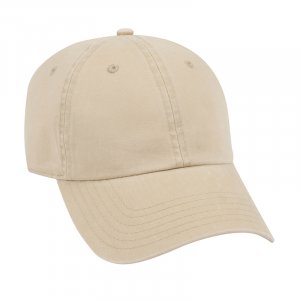 Garment Wash Combed Cotton Twill Cap