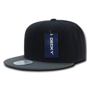 Two Tone Flat Peak Snapback