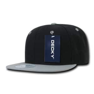 Two Tone Flat Peak Snapback