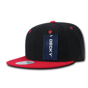 Two Tone Flat Peak Snapback