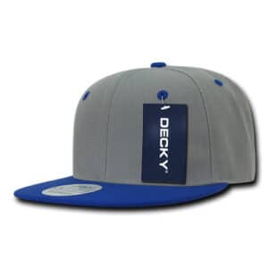 Two Tone Flat Peak Snapback