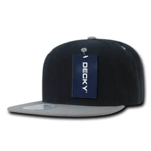 Two Tone Flat Peak Snapback