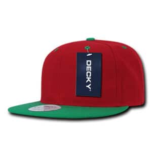 Two Tone Flat Peak Snapback