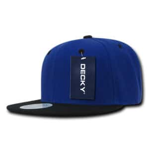 Two Tone Flat Peak Snapback