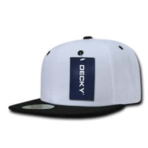 Two Tone Flat Peak Snapback
