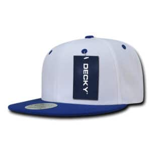 Two Tone Flat Peak Snapback