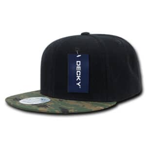Camo Peak Snapback