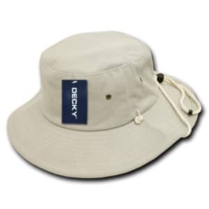 Aussie Hat Drawstring Stone