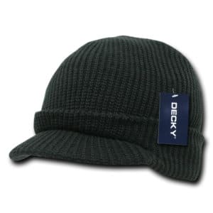 GI Jeep Cap Beanie - Black