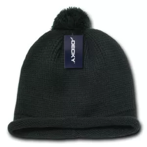 Solid Roll Up Beanie