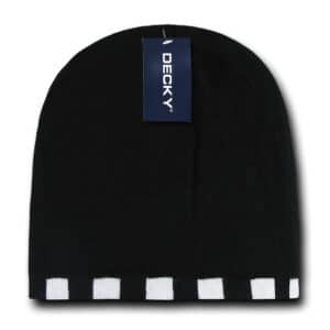 Checkered Reversible Beanie