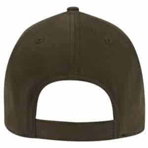 Brushed Stretch Cotton Twill Cap back