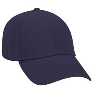 Deluxe Washed Cotton Twill Cap Navy