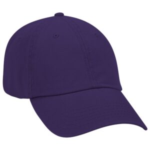 Deluxe Washed Cotton Twill Cap Purple