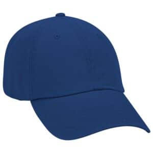 Deluxe Washed Cotton Twill Cap Royal
