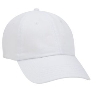 Deluxe Washed Cotton Twill Cap White