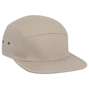 Five Panel Camper Cap Dark Khaki
