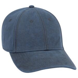Heavy Washed Wax Coated Cap Navy