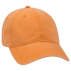 Six Panel Low Profile Cap Orange