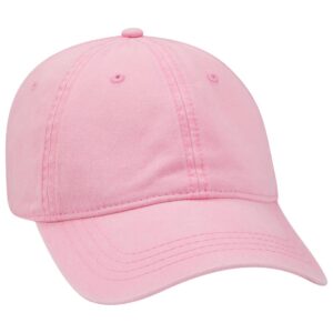 Six Panel Low Profile Cap Pink