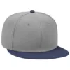 Six Panel Wool Blend Flat Cap - Image 11
