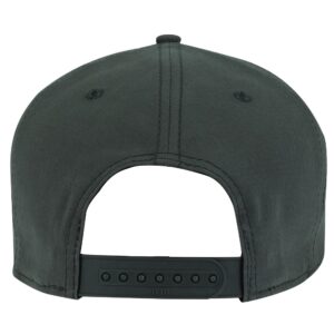 Stretch Cotton Twill Flat Cap Back