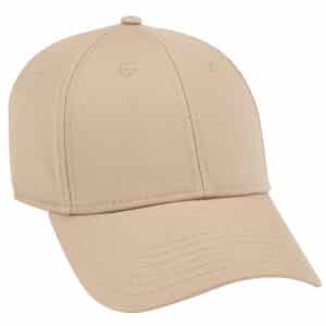 Superior Cotton Twill Cap Khaki