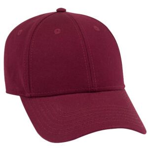 Superior Cotton Twill Cap Maroon