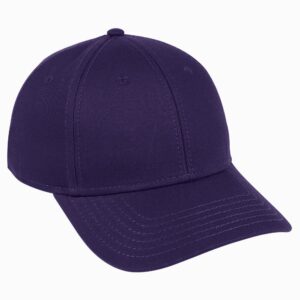 Superior Cotton Twill Cap Purple
