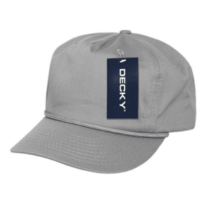 Classic Five Panel Cap with Rope
