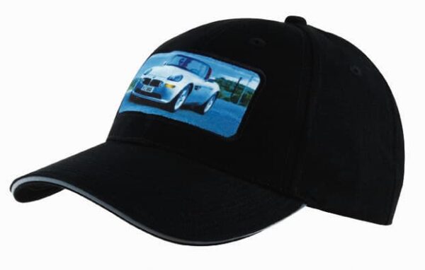 Brushed Heavy Cotton Cap with Reflective Sandwich & Strap HE-4213