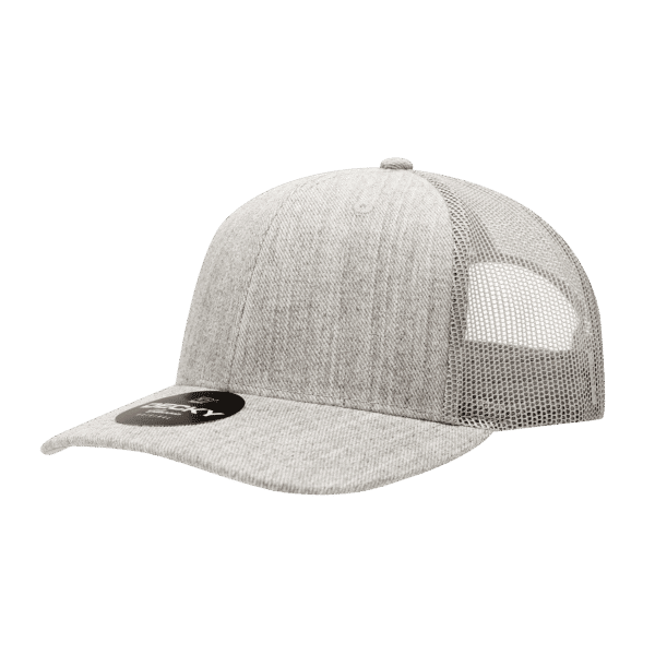 6 Panel Mid Profile Structured Trucker C3-1053-DKY