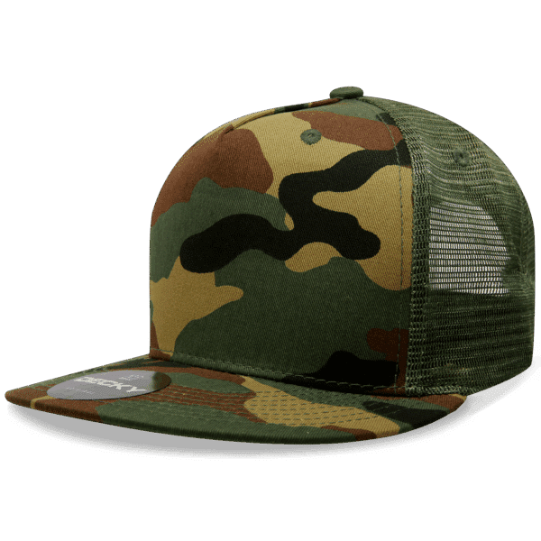 5 Panel High Profile Structured Trucker C3-1063-DKY
