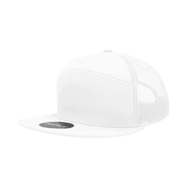 7 Panel High Profile Structured Trucker C3-1133-DKY