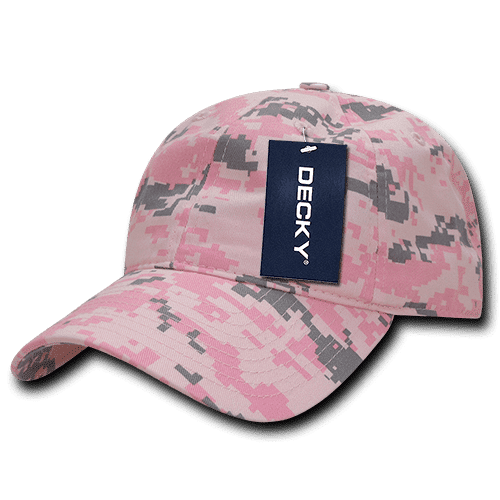 6 Panel Low Profile Relaxed Camo Dad Hat C3-216-DKY