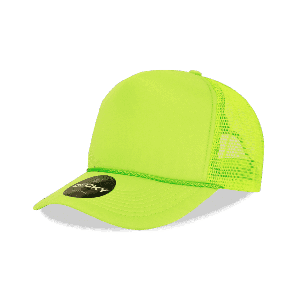 5 Panel High Profile Structured Foam Trucker C3-221-DKY