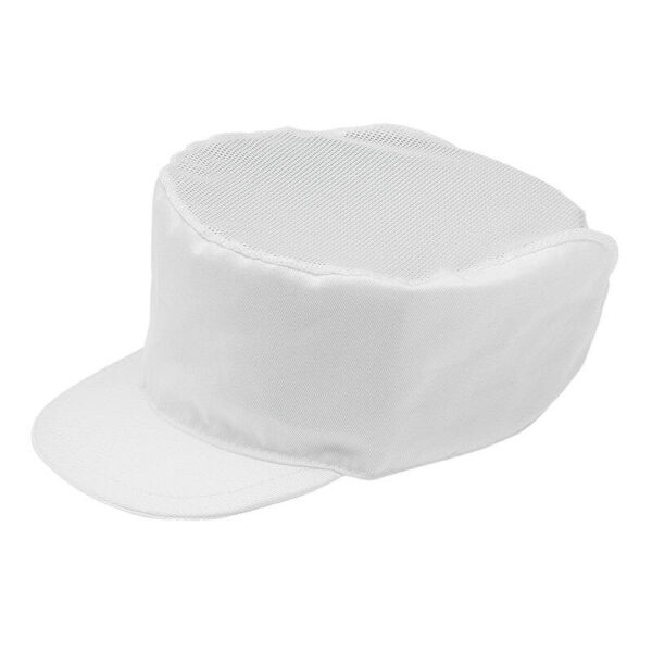 A white Berretta hat with a mesh top and a brim, presented in a two-pack.