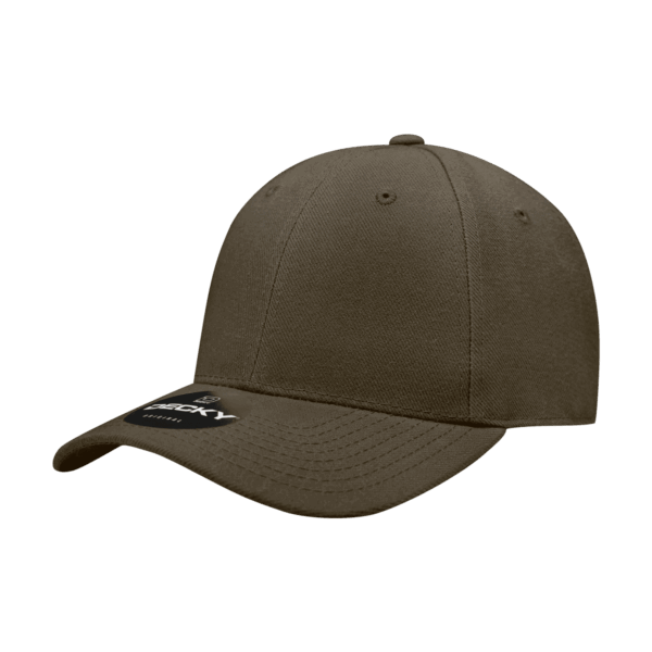 6 Panel High Profile Structured Fitted C3-402-DKY