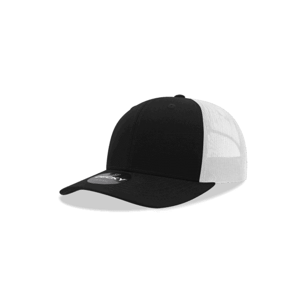 Youth 6 Panel Mid Profile Structured Trucker C3-5019-DKY