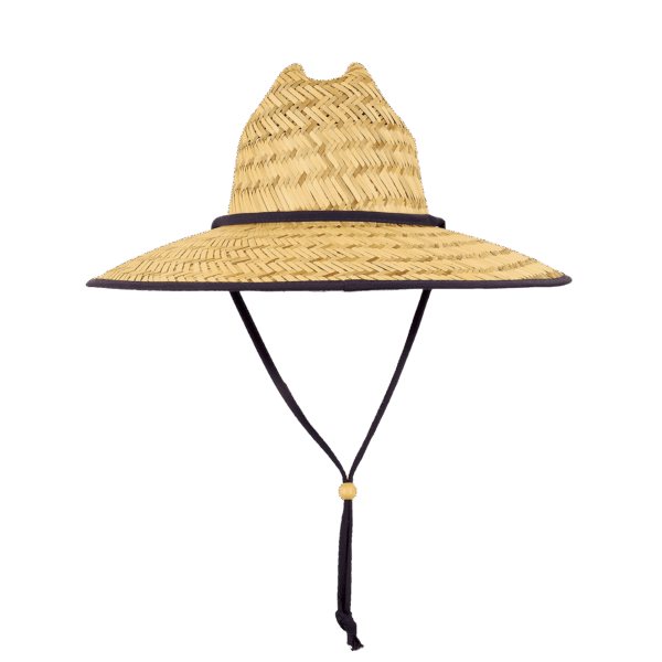 Mat Straw Lifeguard Hat C3-528-DKY