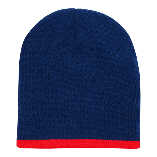 Striped Short Beanies C3-8007-DKY