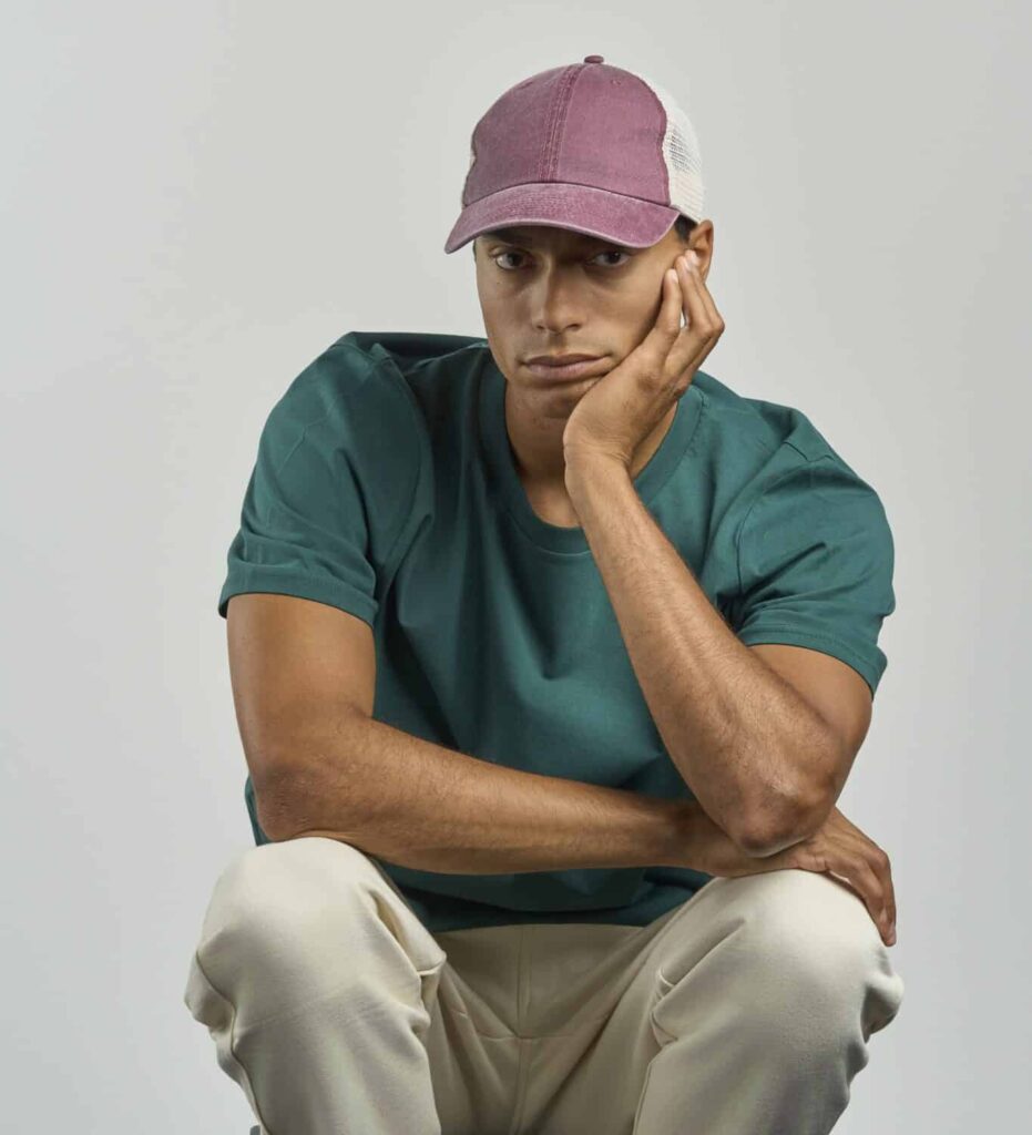guy wearing cap