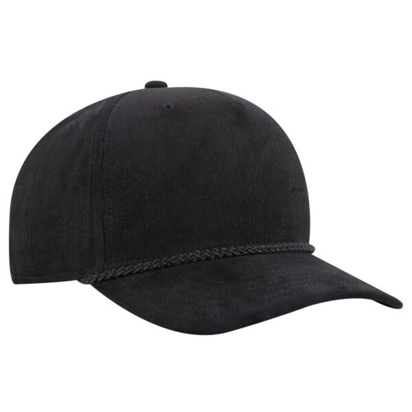 5 Panel Mid Profile Corduroy Baseball Cap C3-31-3
