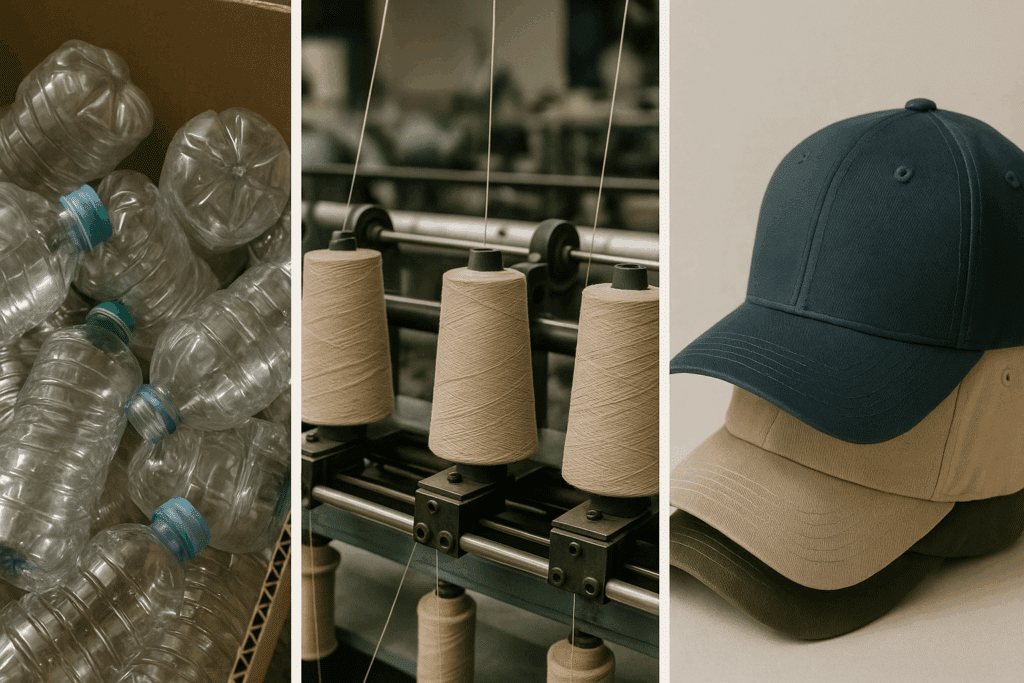 Materials used to make eco friendly caps